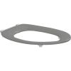 Pressalit Dania R27112-D92999 toiletzitting zonder deksel antraciet