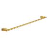 Pressalit Style PR70510 handdoekhouder enkel 81cm geborsteld messing