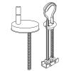 Pressalit Scandinavia PLUS 758112-D05999 toiletzitting met deksel antracietgrijs
