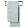 Sealskin Carré 396230746 dubbele handdoekhouder 48 cm mat zwart (OUTLET)