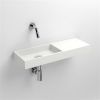 Clou Mini Wash Me CL0308139 mineral marble Wash-hand basin 56cm white