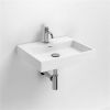 Clou Wash Me CL0213030 washbasin 50x42cm aluite white
