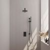 Brauer Carving 5-S-133 thermostatic concealed rain shower 3-way diverter SET 37 matte black