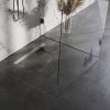Brauer DR-MRF80NG douchegoot met multifunctioneel rooster en flens 7 x 80cm RVS geborsteld