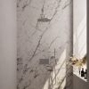 Brauer Edition 5-CE-163 thermostatic concealed rain shower with push buttons SET 52 chrome