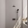 Brauer Edition 5-GM-180 thermostatische inbouw regendouche met drukknoppen SET 69 gunmetal geborsteld PVD