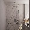 Brauer Edition 5-NG-067 thermostatic concealed rain shower 3-way diverter SET 42 stainless steel brushed PVD