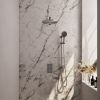 Brauer Edition 5-NG-071 thermostatic concealed rain shower 3-way diverter SET 44 stainless steel brushed PVD