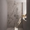 Brauer Carving 5-NG-137 thermostatic concealed rain shower 3-way diverter SET 41 stainless steel brushed PVD