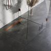 Brauer DR-MRF100GK douchegoot met multifunctioneel rooster en flens 7 x 100cm koper geborsteld PVD