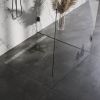 Brauer DR-SRF110NG douchegoot met standaard rooster en flens 7 x 110cm RVS geborsteld