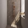 Brauer Edition 5-GK-007-2 body thermostatic rain shower SET 02 copper brushed PVD
