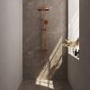 Brauer Edition 5-GK-007-4 body thermostatic rain shower SET 04 copper brushed PVD