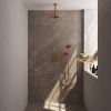 Brauer Edition 5-GK-060 thermostatic concealed rain shower 3-way diverter SET 35 copper brushed PVD