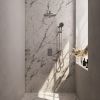 Brauer Edition 5-NG-071 thermostatic concealed rain shower 3-way diverter SET 44 stainless steel brushed PVD