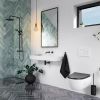 Pressalit Choice Q40850 toiletborstelgarnituur voor wandmontage mat zwart