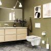 Pressalit Sway D2 994230-DF4999 WC-Sitze mit Deckel mattweiß