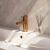 Brauer Edition 5-GK-001-HD4 low body basin mixer model D copper brushed PVD