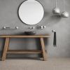 Geesa Opal Chrome 917202-02 glashouder met glas chroom