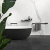 Geesa Shift Black 919906-06 badgreep mat zwart
