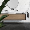 Geesa Shift Black 919916-06 soap dispenser 200 ml with satin glass matte black