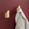 Geesa Shift Gold Brushed 919967-07 handdoekhaak medium geborsteld goud