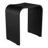 Smedbo Living Basic FB407 Duschhocker mattschwarz