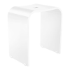 Smedbo Living Basic FX407 Duschhocker weiß