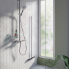 Smedbo Sideline DK2170 vloerwisser met houder chroom