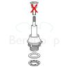 Sphinx S8H706000 uitstroommechanisme 14S (65/215 kort), zonder reservoirknop (OUTLET)