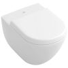 Villeroy en Boch Subway 9M55S1R2 toiletzitting met deksel wit (Star White CeramicPlus) *niet meer leverbaar*