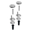Clou Erster CL10884002 Satz Scharniere t.b.v. Clou Erster WC-Sitze CL0406030