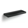 Clou New Wash Me CL0230438 sink 110x42cm matte black ceramic