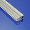 Exa-Lent Universal monsterstukje doucherubber type DS18 - 2cm lengte en geschikt voor glasdikte 4mm - magneet recht