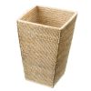 Decor Walther Basket 0927691 BASKET KK Abfallbehälter Rattan hell