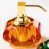 Decor Walther Crystal 0924481 KR SSP soap dispenser (gold pump) Amber Crystal