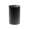 Decor Walther 0607960 DW 124 Abfallbehälter mit Schwingdeckel 32xø20cm mattschwarz
