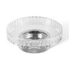 Decor Walther 0854700 CLUB STS soap dish chrome/ clear glass
