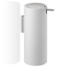 Decor Walther 0972255 Stone WSP wand zeepdispenser RVS geborsteld/ wit