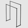 Decor Walther Club 0509363 CLUB HT towel stand matte black