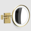 Decor Walther Cosmetic Mirror 0123982 BS 40 LED vergrootspiegel 3x mat goud