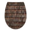 Diaqua Laval 31172001 toiletzitting met deksel motief Chalet