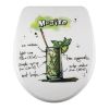 Diaqua Nice 31171255 toiletzitting met deksel motief Mojito