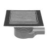 Easy Drain Aqua Plus Quattro Tile AQUA+20X20MSI6T shower drain 20x20cm side spout