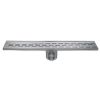 Easy Drain EDFTW1000 Fixt 50 Wandablaufrinne 100x9,8x2cm Seitenauslauf 109mm Edelstahl (Outlet)