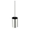 Geesa AIM 91841102 toilet brush holder (black brush head) chrome