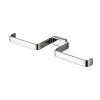 Geesa AIM 91841802 double toilet roll holder chrome