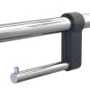 Geesa Comfort & Safety 915805-02 toilet roll holder chrome (for flip-up toilet rail 915804-02)