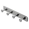 Geesa Hotel 5281 multi hook with 4 hooks chrome (OUTLET)