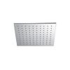 HSK Dusche & Co! 1100021 Kopfbraus quadratisch flach 250x250x8mm Messing verchromt